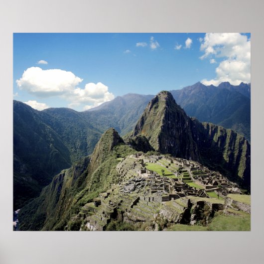 Peru, Machu Picchu, die alte verlorene Stadt 2 Poster (Vorne)