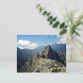 Peru, Machu Picchu, die alte verlorene Stadt 2 Postkarte (Stehend Vorderseite)