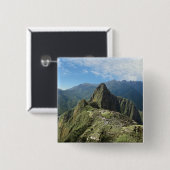 Peru, Machu Picchu, die alte verlorene Stadt von 3 Button (Vorne & Hinten)