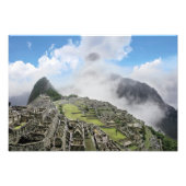 Peru, Machu Picchu, die alte verlorene Stadt von 3 Fotodruck (Vorne)