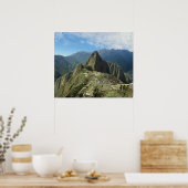 Peru, Machu Picchu, die alte verlorene Stadt von 3 Poster (Küche)