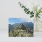 Peru, Machu Picchu, die alte verlorene Stadt von 3 Postkarte (Stehend Vorderseite)