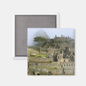 Peru, Machu Picchu. Die alte Zitadelle Magnet (Vorderseite/Rückseite)
