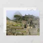 Peru, Machu Picchu. Die alte Zitadelle Postkarte (Vorne/Hinten)