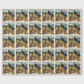 Peru Machu Picchu Geschenkpapier (Flach)