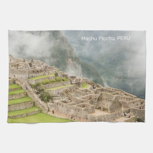 Peru Machu Picchu Geschirrtuch (Horizontal)