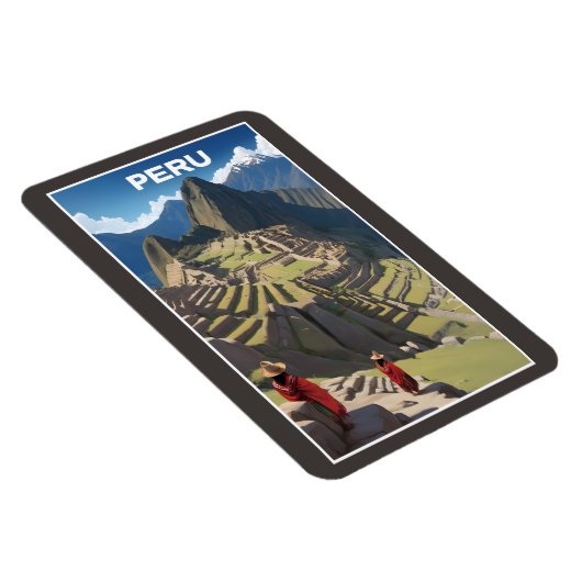 Peru Machu Picchu Magnet (Rechte Seite)