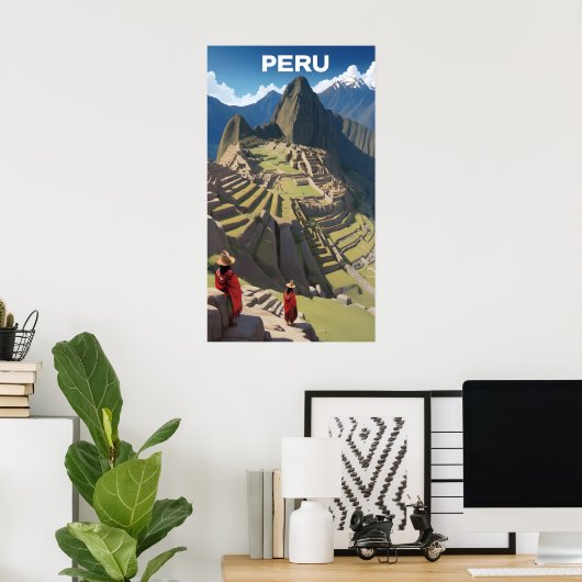 Peru Machu Picchu Poster (Heimbüro)