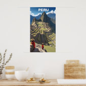 Peru Machu Picchu Poster (Küche)