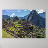 Peru Machu Picchu Poster (Vorne)