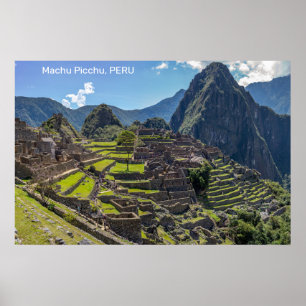 Peru Machu Picchu Poster