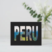 Peru Machu Picchu Postkarte (Stehend Vorderseite)