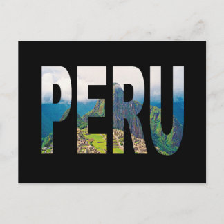 Peru Machu Picchu Postkarte