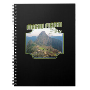 Peru Machu Picchu Ruins - Huayna Picchu Notizblock