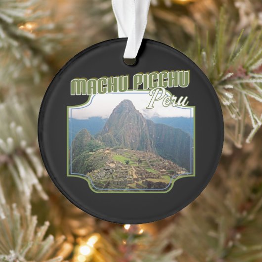 Peru Machu Picchu Ruins - Huayna Picchu Ornament (Baum)
