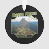 Peru Machu Picchu Ruins - Huayna Picchu Ornament (Vorderseite)