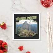 Peru Machu Picchu Ruins - Huayna Picchu Serviette (Beispiel)