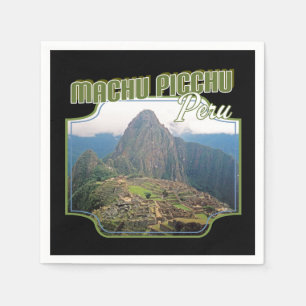 Peru Machu Picchu Ruins - Huayna Picchu Serviette