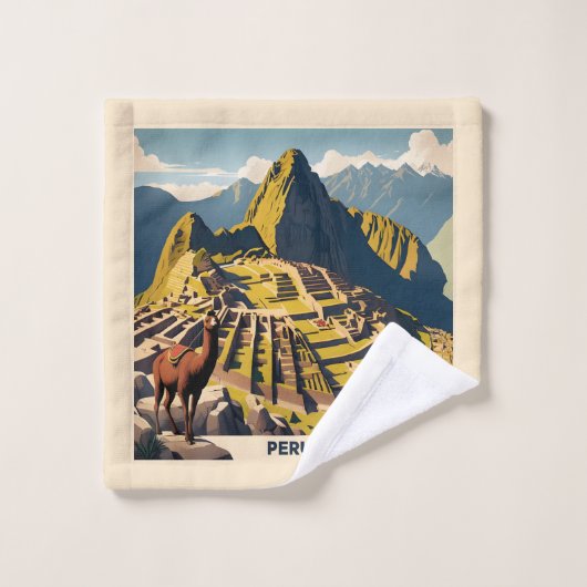 Peru Machu Picchu Waschlappen (Waschlappen)