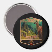 Peru Magnet (Vorderseite/Rückseite)