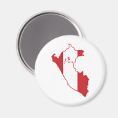 Peru Magnet (Vorderseite/Rückseite)