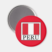 Peru Magnet (Vorderseite/Rückseite)