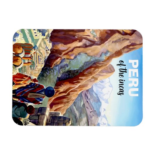 Peru Magnet (Horizontal)