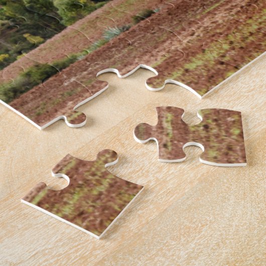 Peru, Maras. Landschaft über dem Sakraltal Puzzle (Seite)