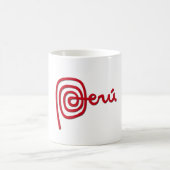 Peru-Marke/Marca Peru Kaffeetasse (Mittel)