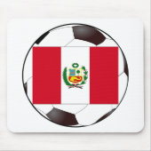 Peru-Nationalflagge Mousepad (Vorne)