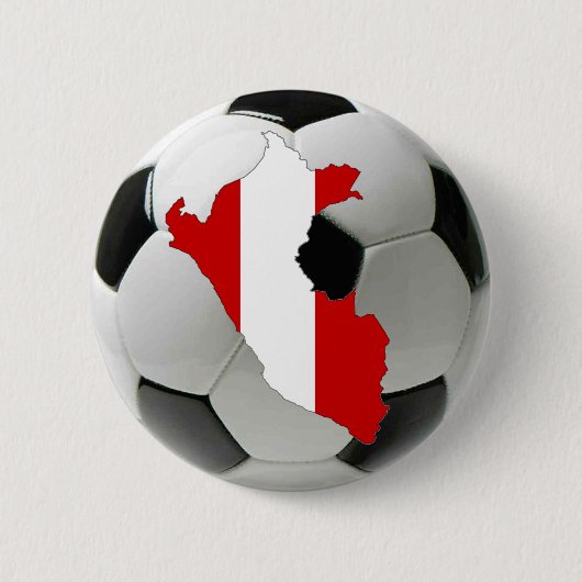 Peru-Nationalmannschaft Button (Vorderseite)