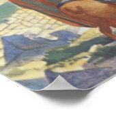 Peru of the Incas Vintage Travel Poster (Ecke)