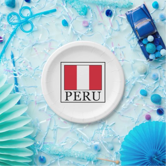 Peru Pappteller (Party)
