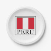 Peru Pappteller (Vorderseite)