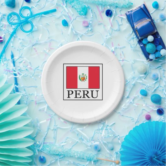 Peru Pappteller (Party)