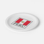 Peru Pappteller (Schrägansicht)