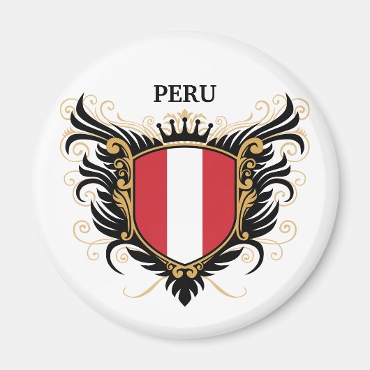 Peru [personalisieren] magnet (Vorne)