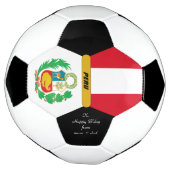 Peru Personalisiert, Flag, Foto-Fußball Fußball (Gedreht)