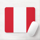 Peru (Peruanische Flagge) Mousepad (Mit Mouse)