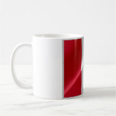 Peru - Peruanische Waving Flag - Kaffeetasse (Links)