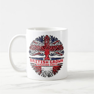 Peru Peruvian UK Vereinigtes Königreich British Tr Kaffeetasse