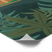 Peru-Pikchu-Poster Poster (Ecke)