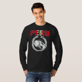 Peru Ping Pong   Peruvian Table Tennis Team Suppor T-Shirt (Vorne ganz)