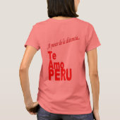 Peru Pisco T - Shirt (Rückseite)