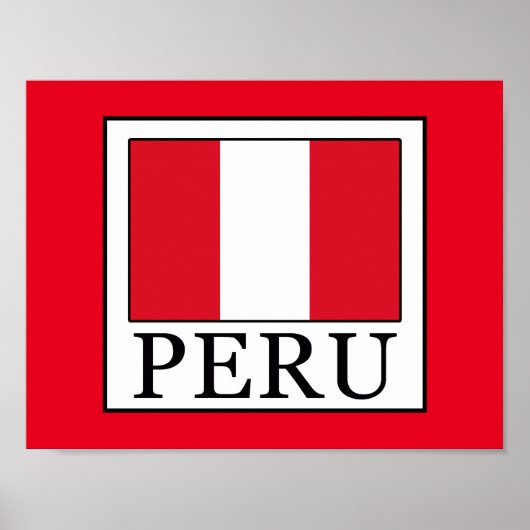 Peru Poster (Vorne)