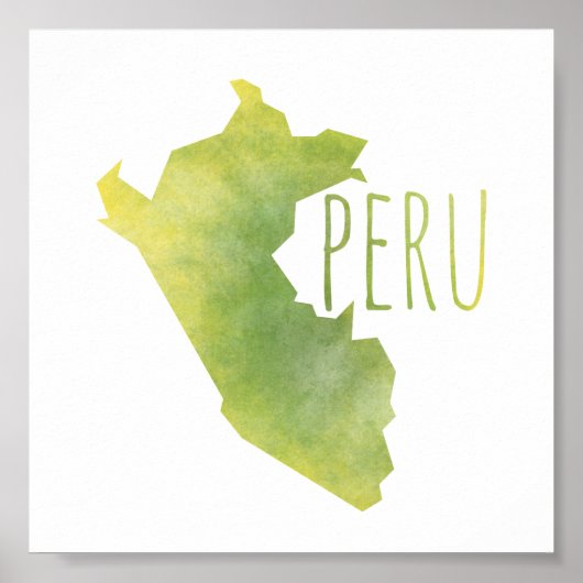 Peru Poster (Vorne)