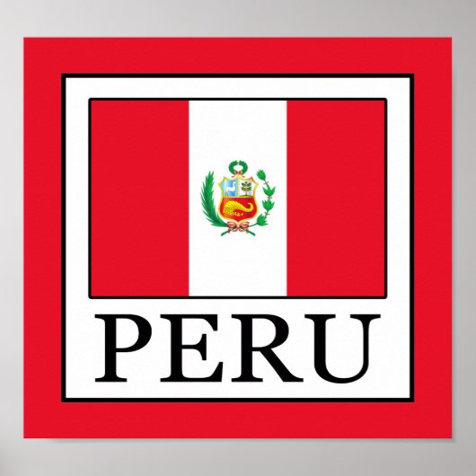 Peru Poster (Vorne)