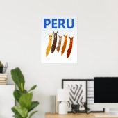 Peru Poster (Heimbüro)
