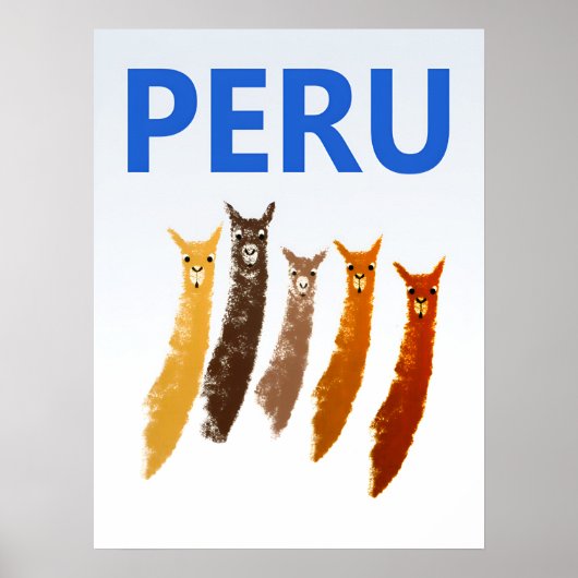 Peru Poster (Vorne)