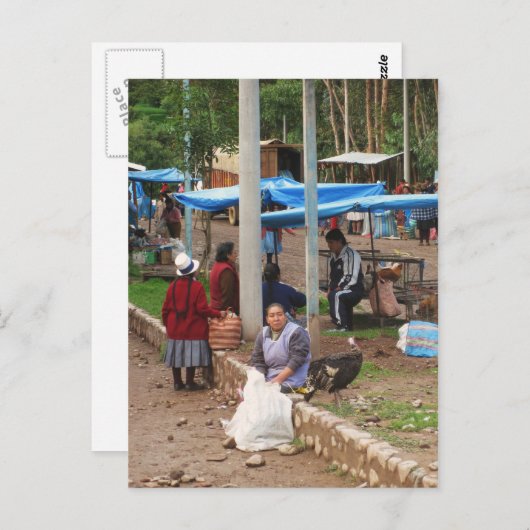 Peru Postkarte (Vorne/Hinten)